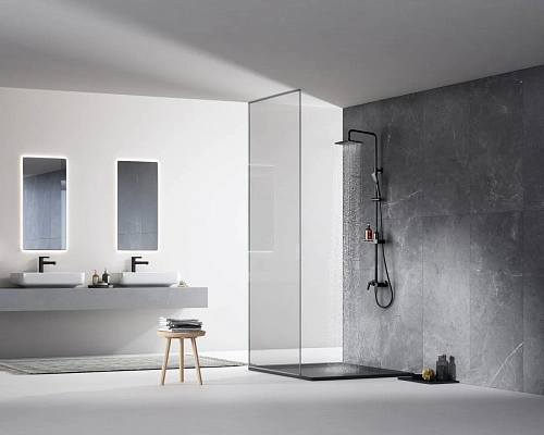 Душевая система Lemark Tropic LM7002BL, черный Душевая система Lemark Tropic LM7002BL, черный