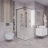 Душевой уголок GROSSMAN Cosmo 300.K33.02.9090.10.00 (90x90x195) квадрат,раздвижная,хром,стекло прозрачное Душевой уголок GROSSMAN Cosmo 300.K33.02.9090.10.00 (90x90x195) квадрат,раздвижная,хром,стекло прозрачное