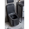 Унитаз подвесной Boheme Mane 970-SET-B черный матовый c крышкой Унитаз подвесной Boheme Mane 970-SET-B черный матовый c крышкой
