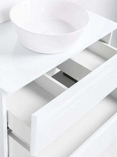 Тумба с раковиной Orange Otto Ot-75TuMDF+B08-360W подвесная Тумба с раковиной Orange Otto Ot-75TuMDF+B08-360W подвесная