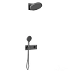 Душевая система Vincea VSFW-422TI3GM встраиваемый, термостат, вороненая сталь Душевая система Vincea VSFW-422TI3GM встраиваемый, термостат, вороненая сталь