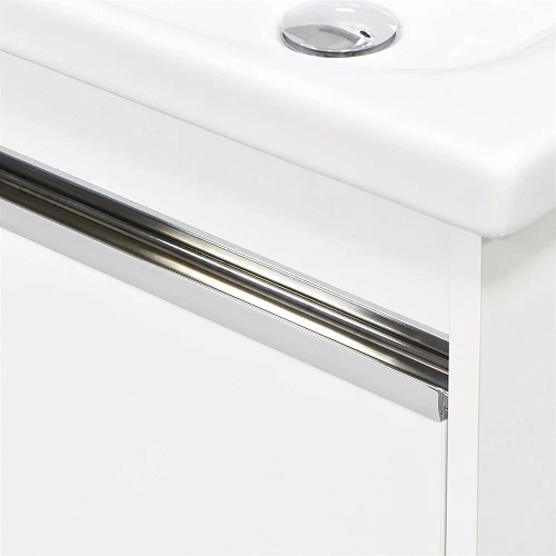 Тумба под раковину Aquaton Капри 80 белый глянец 1A230201KP010 Тумба под раковину Aquaton Капри 80 белый глянец 1A230201KP010