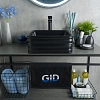 Раковина Gid Bm965 53339 накладная черная матовая 38.5x38.5x13.5 Раковина Gid Bm965 53339 накладная черная матовая 38.5x38.5x13.5