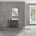 Тумба под раковину Vincea Gio 600 подвесная, 2 выкатных ящика soft-close, R.Oak VMC-2G600RO Тумба под раковину Vincea Gio 600 подвесная, 2 выкатных ящика soft-close, R.Oak VMC-2G600RO