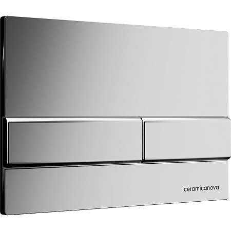 Комплект унитаза Ceramica Nova Balearica Rimless CN6000 c шумоизоляцией CN1000 инсталляцией Envision клавишей смыва Flat хром матовый и креплениями CN1002M