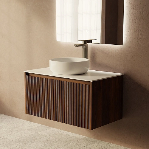 Комплект мебели ArtDecco Camilla 80 ACM08W22S3M0 черный орех Комплект мебели ArtDecco Camilla 80 ACM08W22S3M0 черный орех