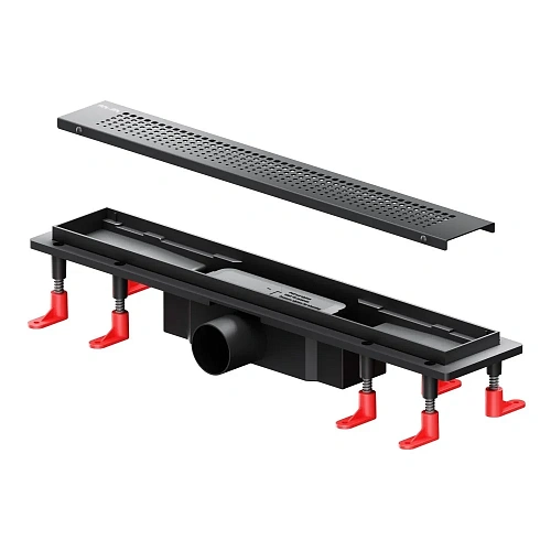 Душевой лоток AM.PM Prime Flow W02SC-P11-050-01BM Flow Cut Gradient 50см, черный матовый Душевой лоток AM.PM Prime Flow W02SC-P11-050-01BM Flow Cut Gradient 50см, черный матовый