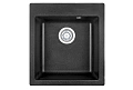 Кухонная мойка Granula 4201, ЧЁРНЫЙ, кварц 415х490 Кухонная мойка Granula 4201, ЧЁРНЫЙ, кварц 415х490