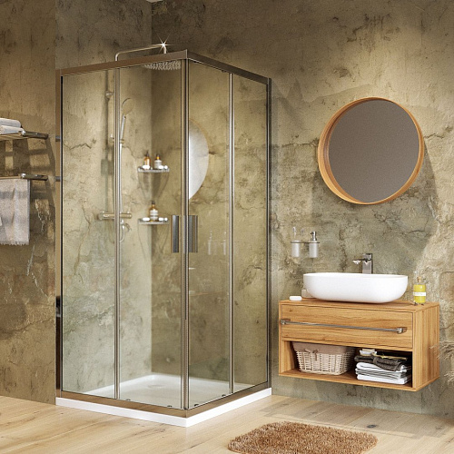 Душевой уголок WasserKRAFT Lippe 45S02 хром Душевой уголок WasserKRAFT Lippe 45S02 хром