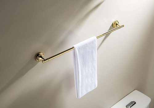 Полотенцедержатель Aquatek КЛАССИК AQ4514PG золото полированное Полотенцедержатель Aquatek КЛАССИК AQ4514PG золото полированное