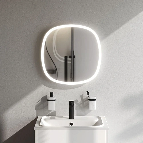 Зеркало AM.PM Func M8FMOX0551WGS с LED-подсветкой, сенсором, 55 см Зеркало AM.PM Func M8FMOX0551WGS с LED-подсветкой, сенсором, 55 см