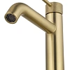 Смеситель для раковины Wonzon & Woghand брашированное золото (WW-H1062-BG) Смеситель для раковины Wonzon & Woghand брашированное золото (WW-H1062-BG)