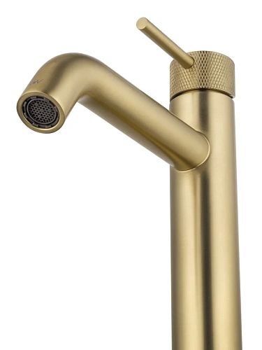 Смеситель для раковины Wonzon & Woghand брашированное золото (WW-H1062-BG) Смеситель для раковины Wonzon & Woghand брашированное золото (WW-H1062-BG)