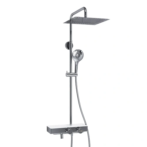 Душевая система WasserKRAFT A113.118.101.CH Thermo с термостатом хром Душевая система WasserKRAFT A113.118.101.CH Thermo с термостатом хром