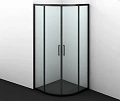 Душевой уголок WasserKRAFT Dill 61S01 черный Душевой уголок WasserKRAFT Dill 61S01 черный