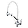 Смеситель для кухни Lemark Comfort LM3070C-White с подключением к фильтру, хром/белый Смеситель для кухни Lemark Comfort LM3070C-White с подключением к фильтру, хром/белый