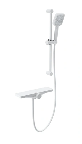 Смеситель для ванны Wonzon & Woghand с термостатом, белый матовый (WW-B2551-A-MW) Смеситель для ванны Wonzon & Woghand с термостатом, белый матовый (WW-B2551-A-MW)