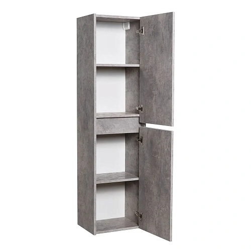 Шкаф-пенал ART&MAX FAMILY Family-1500-2A-SO-CV подвесной Cemento Veneto, 400x300x1500 Шкаф-пенал ART&MAX FAMILY Family-1500-2A-SO-CV подвесной Cemento Veneto, 400x300x1500