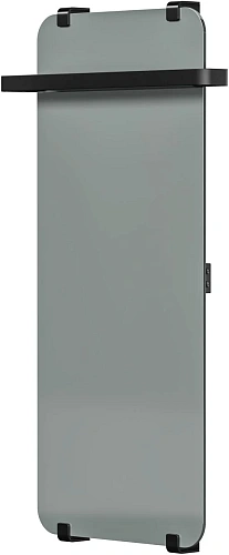 Полотенцесушитель электрический Allen Brau Infinity 100x44 00325658 с рейлингом 2.0 и креплением, черный матовый Полотенцесушитель электрический Allen Brau Infinity 100x44 00325658 с рейлингом 2.0 и креплением, черный матовый