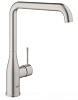 Картинка анонса товара «смеситель для кухни grohe essence+ с высоким изливом, суперсталь (30269dc0)»