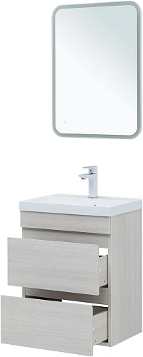 Тумба под раковину Aquanet Нота New 50 дуб холден 00334202 подвесная Тумба под раковину Aquanet Нота New 50 дуб холден 00334202 подвесная