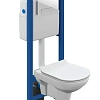 Комплект унитаза Cersanit CITY (A64276) инсталляции VECTOR и клавиши смыва BLICK пластик белый 64276 Комплект унитаза Cersanit CITY (A64276) инсталляции VECTOR и клавиши смыва BLICK пластик белый 64276