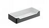 Картинка анонса товара «полка rush edge ed77164b black прямоугольная, черная»