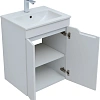 Тумба под раковину Aquanet Практика 50 белый матовый 00330451 напольная/подвесная Тумба под раковину Aquanet Практика 50 белый матовый 00330451 напольная/подвесная