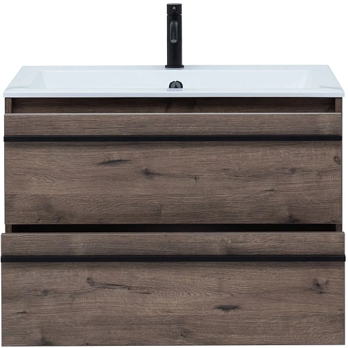 Тумба под раковину Aquanet Lino 80 Дуб Веллингтон 00253912 Тумба под раковину Aquanet Lino 80 Дуб Веллингтон 00253912