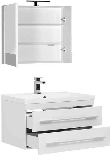 Комплект мебели Aquanet Нота NEW 75 белый (камерино) 00231060 Комплект мебели Aquanet Нота NEW 75 белый (камерино) 00231060