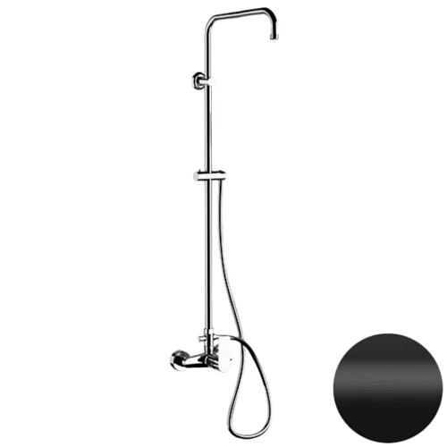 Душевая система Remer Energy EY37ASSDNO, черный матовый Душевая система Remer Energy EY37ASSDNO, черный матовый