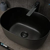 Раковина Gid N9302bg 53377 накладная черная графит 45x32x22 Раковина Gid N9302bg 53377 накладная черная графит 45x32x22