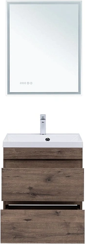 Тумба с раковиной Aquanet Нота new 58 00335875 дуб веллингтон табак Тумба с раковиной Aquanet Нота new 58 00335875 дуб веллингтон табак