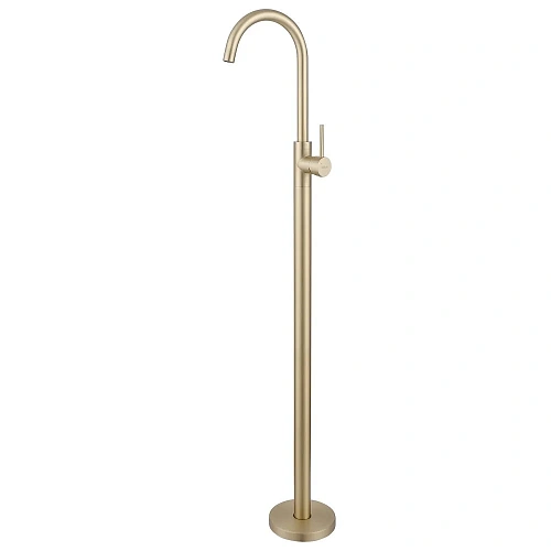 Смеситель для раковины ABBER Wasser Kreis AF8141G золото матовое Смеситель для раковины ABBER Wasser Kreis AF8141G золото матовое