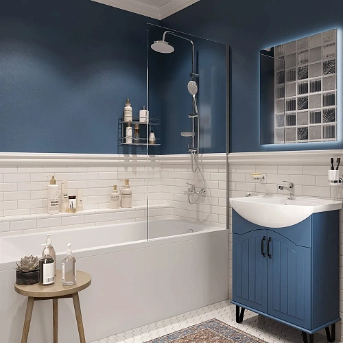 Акриловая ванна STWORKI Ольборг 150x70, с каркасом 557197 Акриловая ванна STWORKI Ольборг 150x70, с каркасом 557197