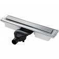 Душевой лоток BERGES C1 Norma 400, матовый хром, S-сифон D50 H60 боковой 090135 Душевой лоток BERGES C1 Norma 400, матовый хром, S-сифон D50 H60 боковой 090135