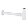 Сифон для раковины ABBER AF0030W белый матовый Сифон для раковины ABBER AF0030W белый матовый