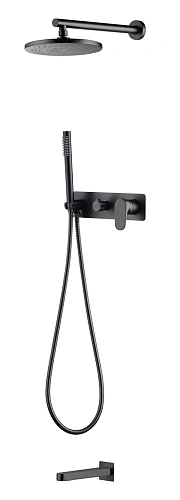 Душевая система Boheme Spectre 454-2-GM скрытого монтажа металл Душевая система Boheme Spectre 454-2-GM скрытого монтажа металл