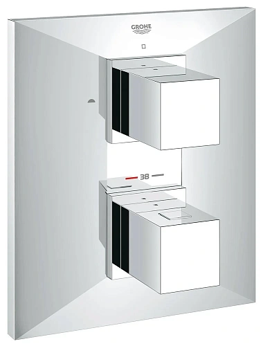 Смеситель для ванны GROHE Allure Brilliant, хром (19792000) внешняя часть термостатического смесител Смеситель для ванны GROHE Allure Brilliant, хром (19792000) внешняя часть термостатического смесител