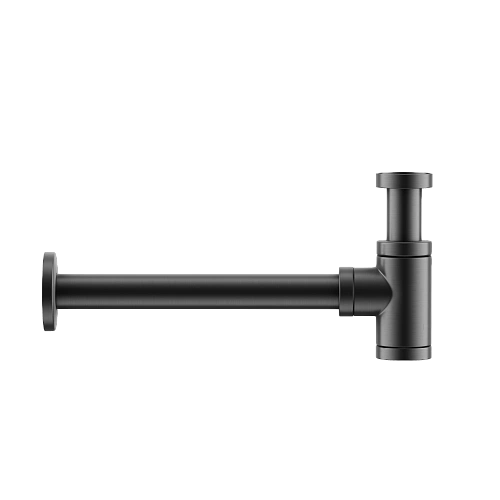 Сифон для раковины Ceramica Nova 70001GG вороненая сталь Сифон для раковины Ceramica Nova 70001GG вороненая сталь