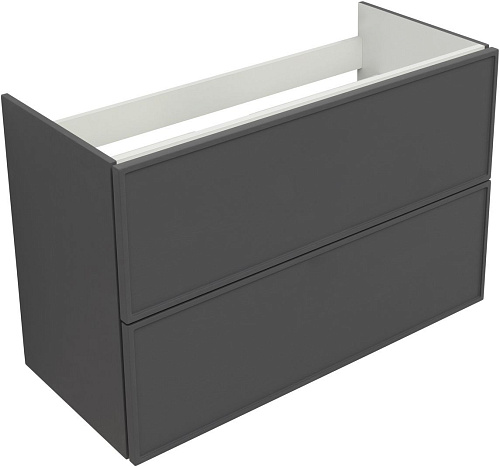 Тумба под раковину Aquanet Арт 100 ясень графит 00329614 напольная/подвесная Тумба под раковину Aquanet Арт 100 ясень графит 00329614 напольная/подвесная