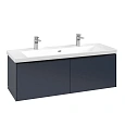 Тумба под раковину Villeroy & Boch Subway 3.0 с подсветкой Marine Blue / Marine Blue C601L1VQ Тумба под раковину Villeroy & Boch Subway 3.0 с подсветкой Marine Blue / Marine Blue C601L1VQ