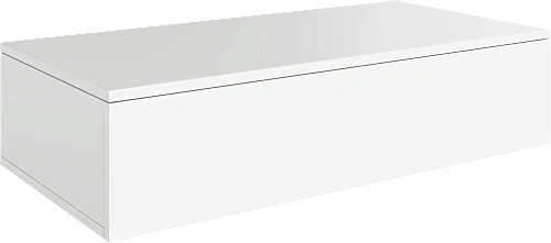 Комплект мебели DIWO Элиста 100 белая с раковиной Moduo 55 Leaf 567780 Комплект мебели DIWO Элиста 100 белая с раковиной Moduo 55 Leaf 567780