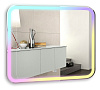 Зеркало Silver mirrors Stiv neo-RGB 915х685 cенсорный выключатель, мульти-цвет LED-00002888