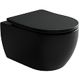 Унитаз подвесной Ceramica Nova PLAY CN3001MB черный матовый Унитаз подвесной Ceramica Nova PLAY CN3001MB черный матовый