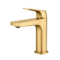 Смеситель для раковины Raglo R07.10.03 монолитный, сатин золотой Смеситель для раковины Raglo R07.10.03 монолитный, сатин золотой