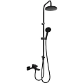 Душевая система Orange Lutz M04-932b с изливом, черный Душевая система Orange Lutz M04-932b с изливом, черный