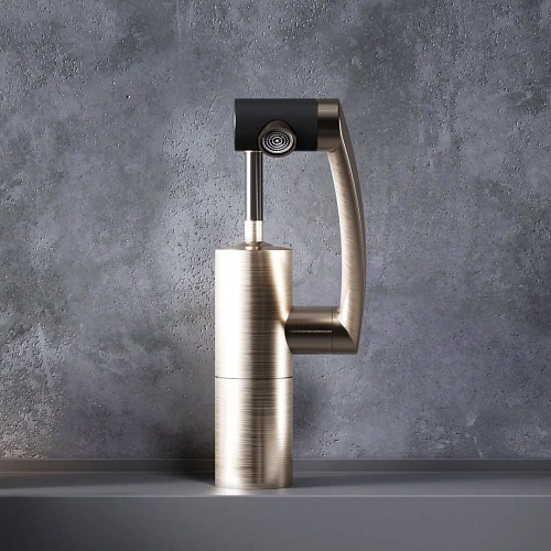 Смеситель для раковины Damixa Arc 290217264 никель Смеситель для раковины Damixa Arc 290217264 никель