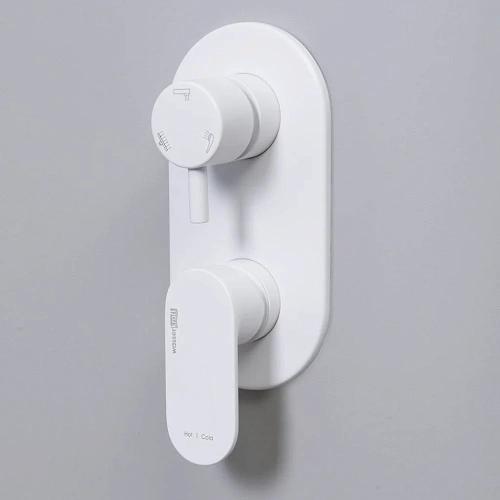 Смеситель для душа WasserKRAFT Mindel 8571 белый Смеситель для душа WasserKRAFT Mindel 8571 белый