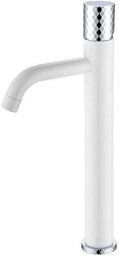 Смеситель для раковины Boheme STICK WHITE DIAMOND CHROME 122-WCR Смеситель для раковины Boheme STICK WHITE DIAMOND CHROME 122-WCR